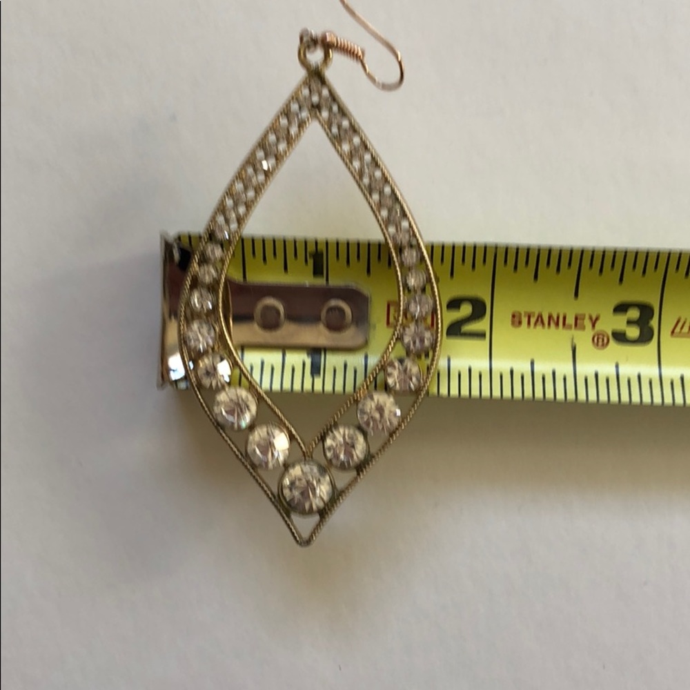 Stunning Rhinestone Statement Earrings - Picture 6 of 6